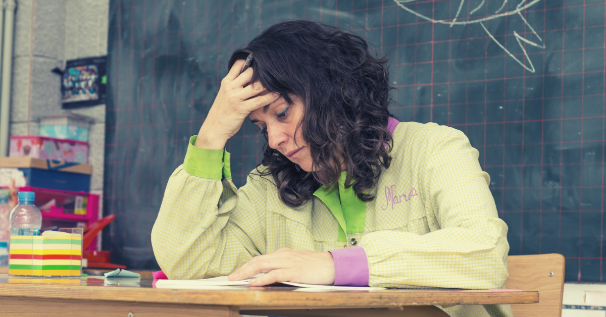Stressed, Exhausted and Burned Out Teachers (14 Reasons Why)